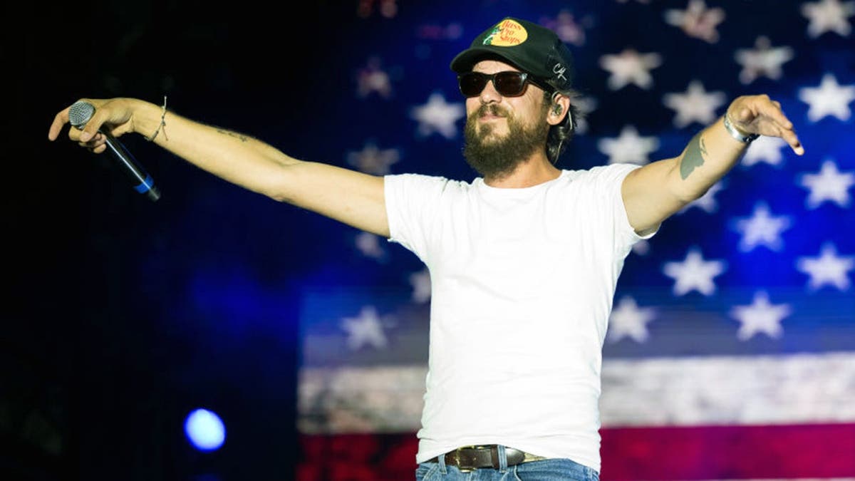 Chris Janson performs onstage during the 2024 Country Bay Music Festival.