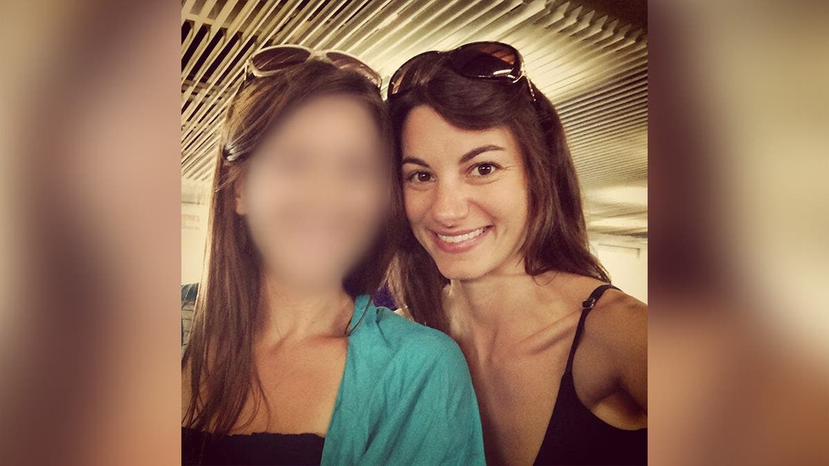 image shows Bauer with a friend