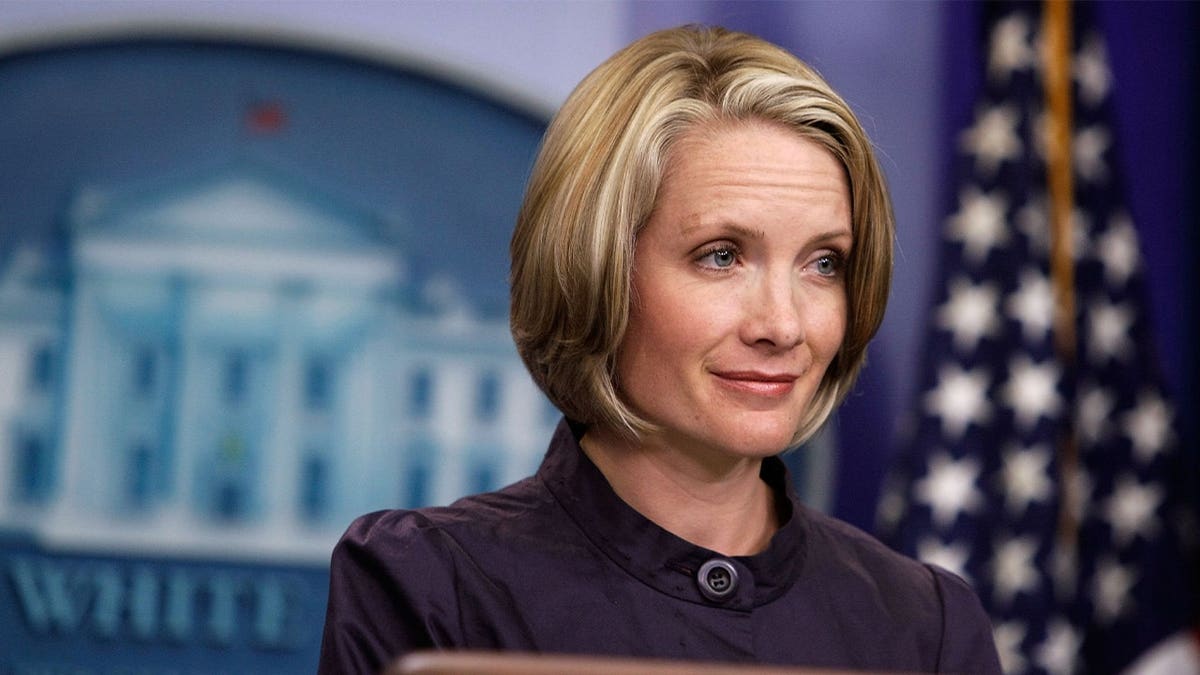 Dana Perino during a White House press briefing