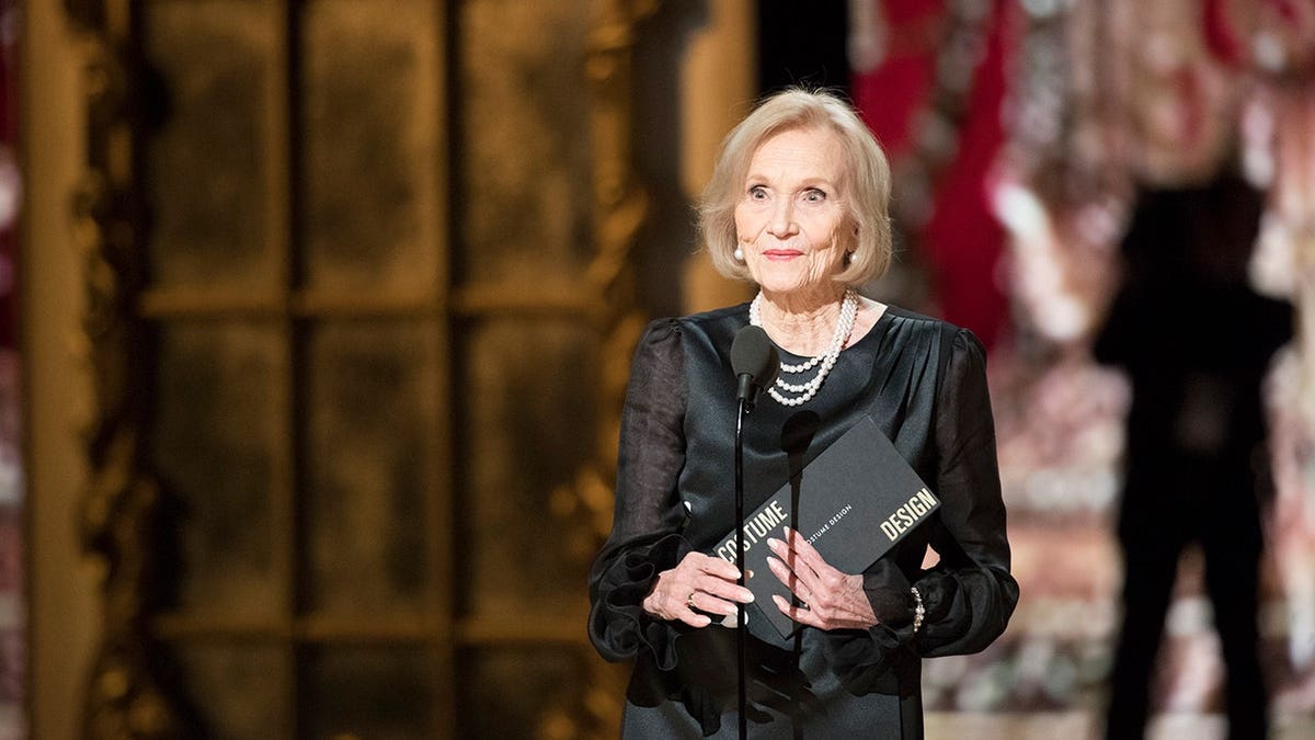 Eva Marie Saint at the 90th Academy Awards ceremony.