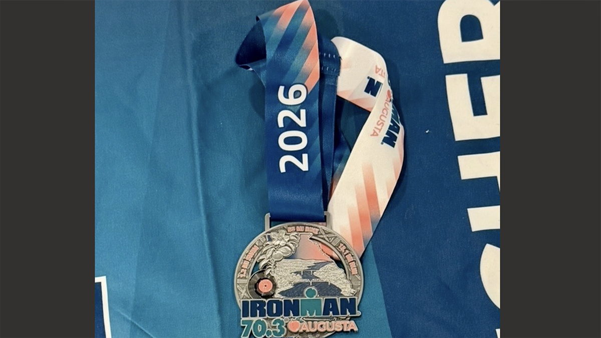 Screencaps reader Gen X Warren M completed his 4th half IRONMAN race.