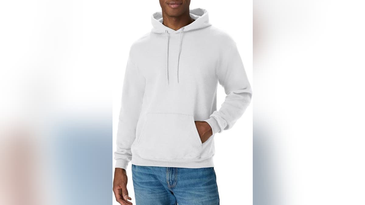Layer on this hoodie during cooler days.