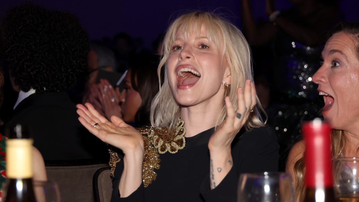 Hayley Williams attends the 68th GRAMMY Awards Pre-GRAMMY Gala in Los Angeles.