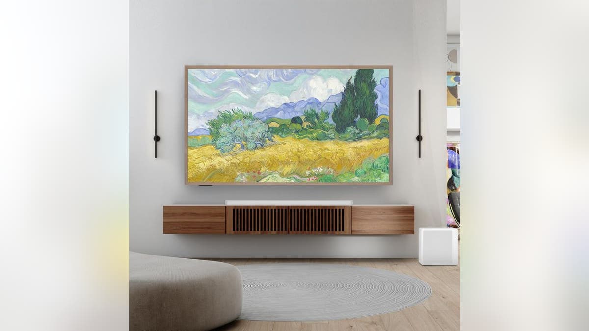 Turn your TV into a framed piece of art.