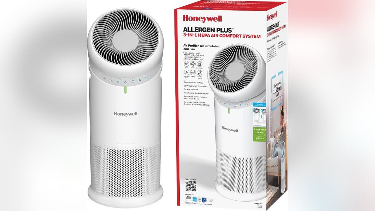 Keep allergies at bay with an air purifier. 