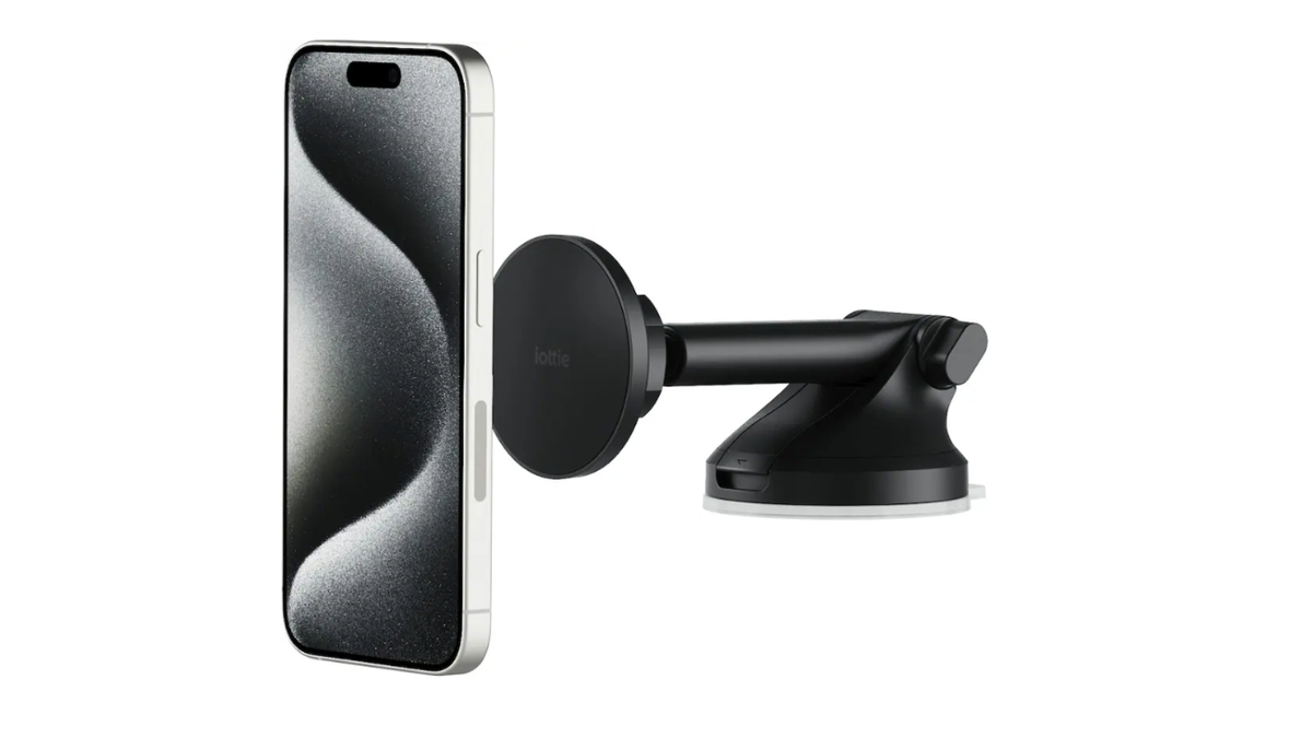Keep your iPhone in view for hands-free navigation.
