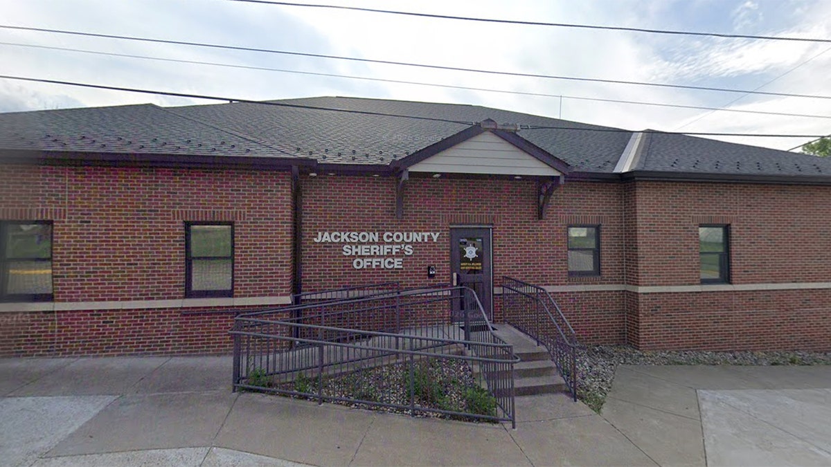 A view of the Jackson County Sheriff's Office