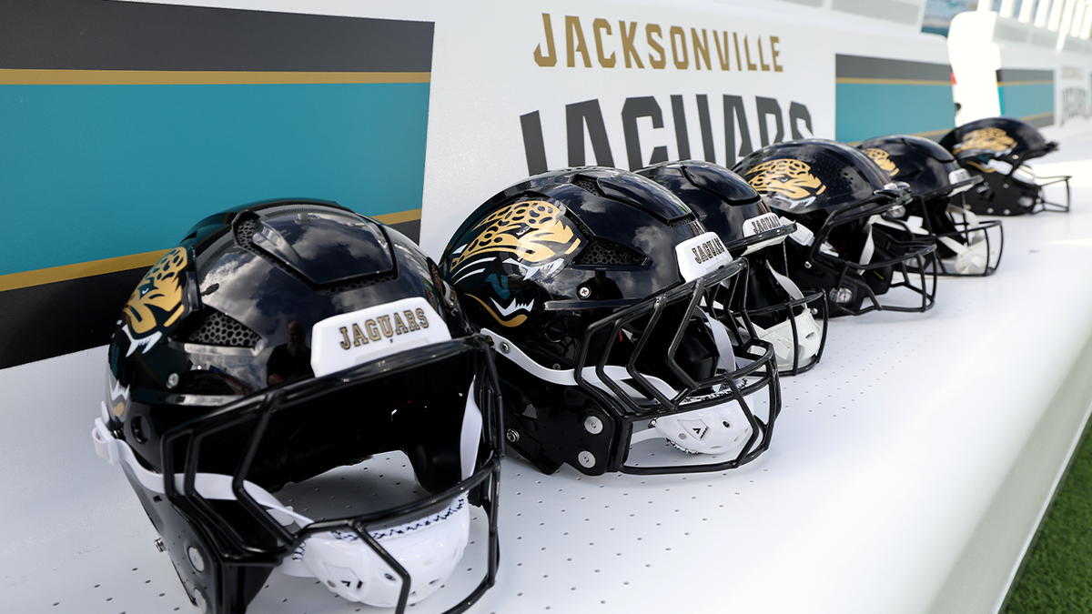 Jaguars helmets