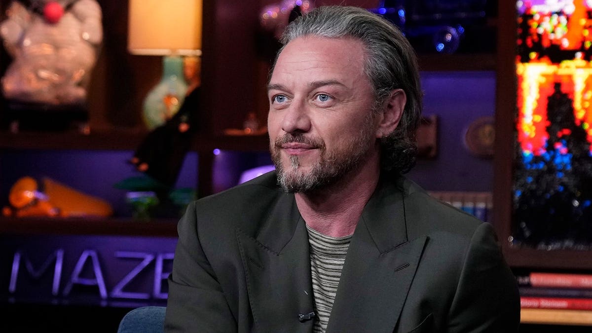 James McAvoy on an episode of Watch What Happens Live