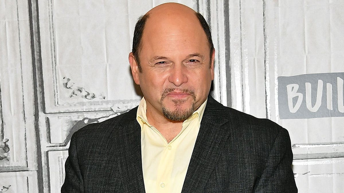 Jason Alexander visiting Build Studios in New York City in October 2017.