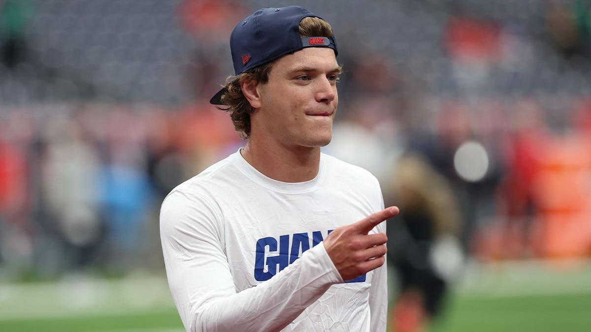 New York Giants quarterback J.J. McCarthy