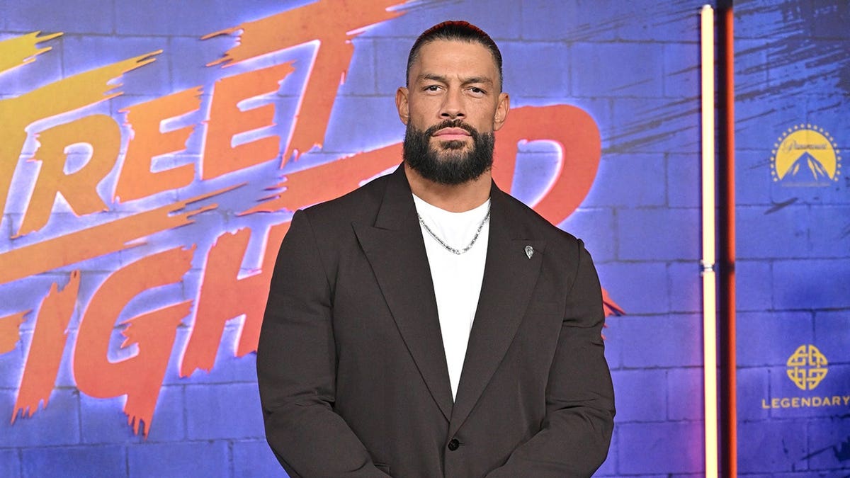 Joe Anoa'i attends the Los Angeles premiere of Paramount Pictures' Street Fighter at TCL Chinese Theatre.