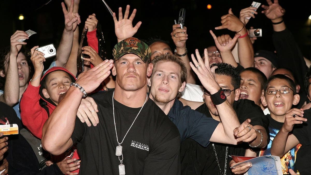 John Cena arrives at the Lions Gate premiere of See No Evil in Orange, Calif.