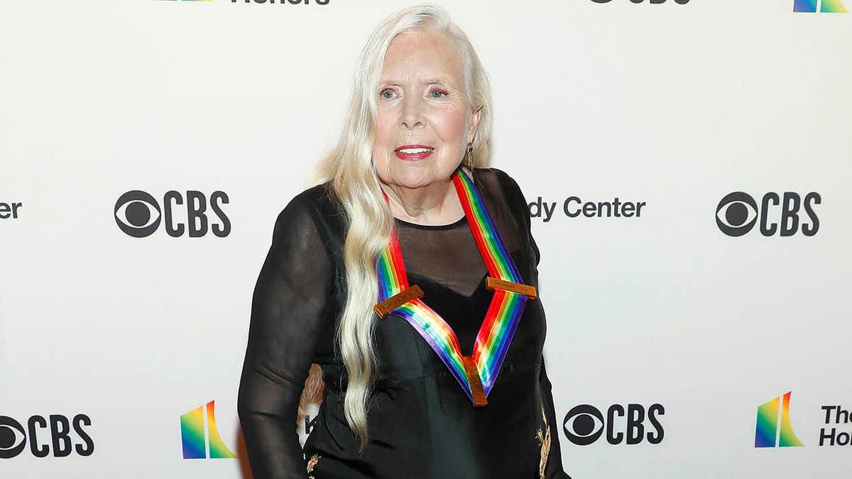 Joni Mitchell attends the Kennedy Center Honors in Washington, D.C.