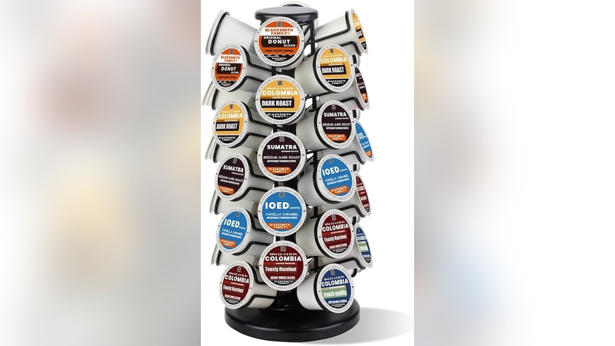 Keep all of your K-cups organized and accessible. 
