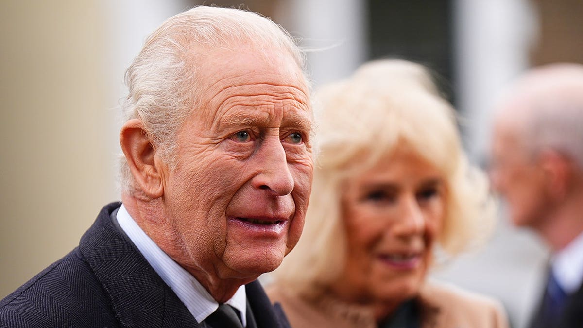 King Charles III and Queen Camilla attend a commemoration event at Aberfan Memorial Garden in Wales.
