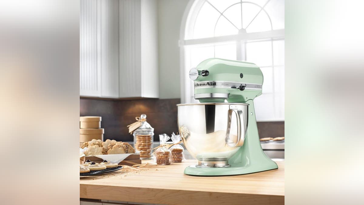 KitchenAid's mixer looks sharp on any counter.