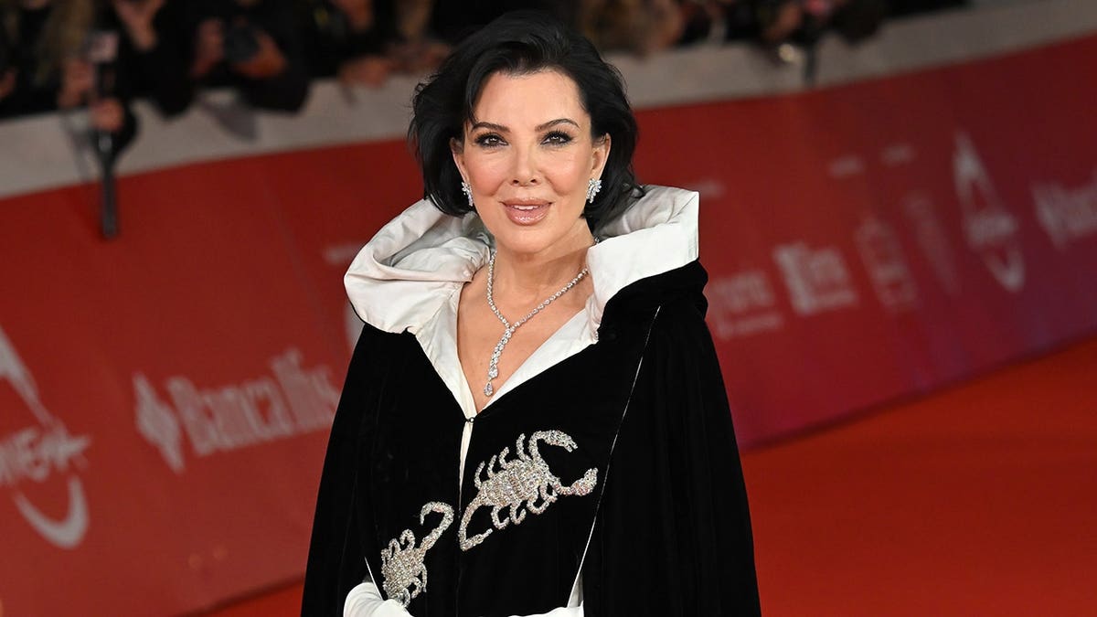 Kris Jenner at a Rome premiere