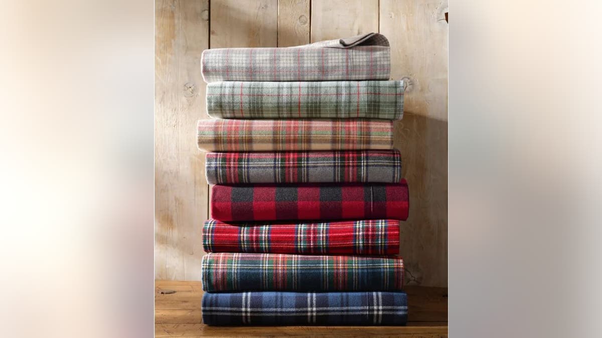 Plaid flannel is soft, warm and an easy fall upgrade.