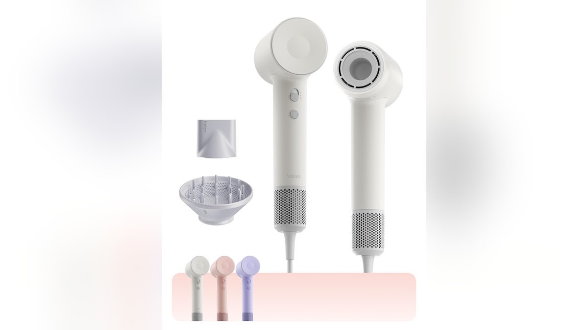 This hair dryer has two airflow speeds and three heat settings for every hair type.