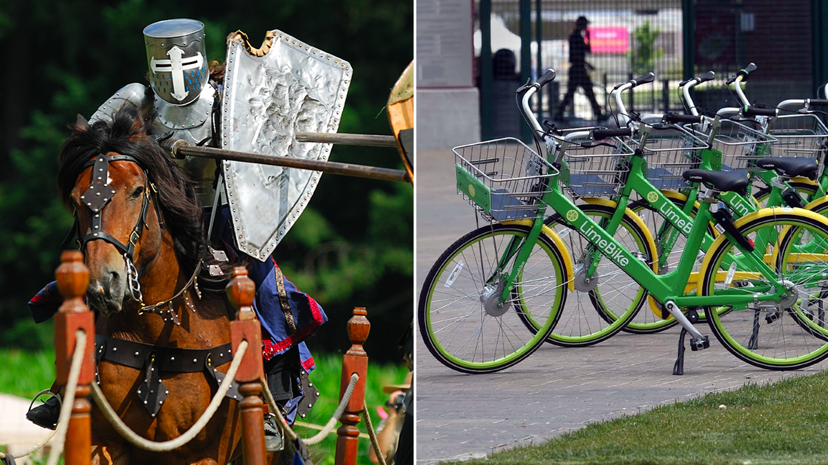 Jousting and Lime bikes