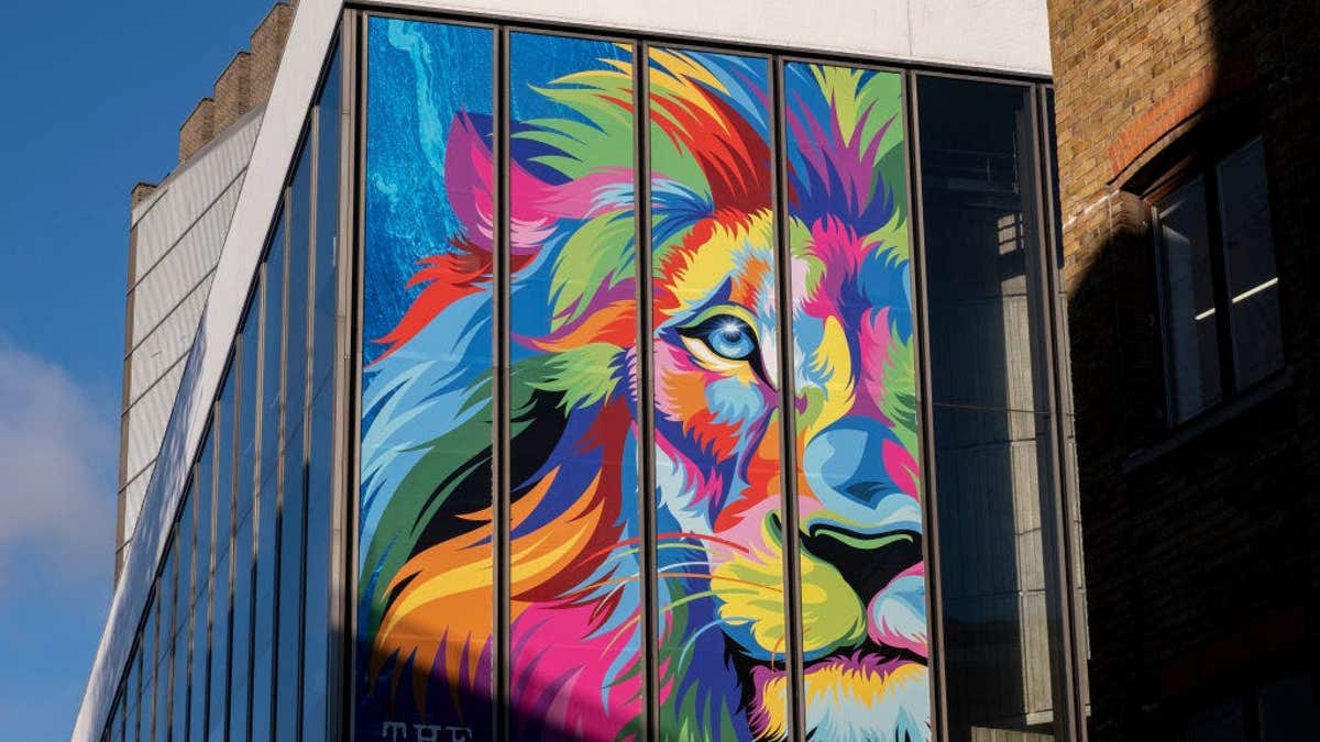 West End theatre posters for The Lion, the Witch and the Wardrobe displayed at Gillian Lynne Theatre.