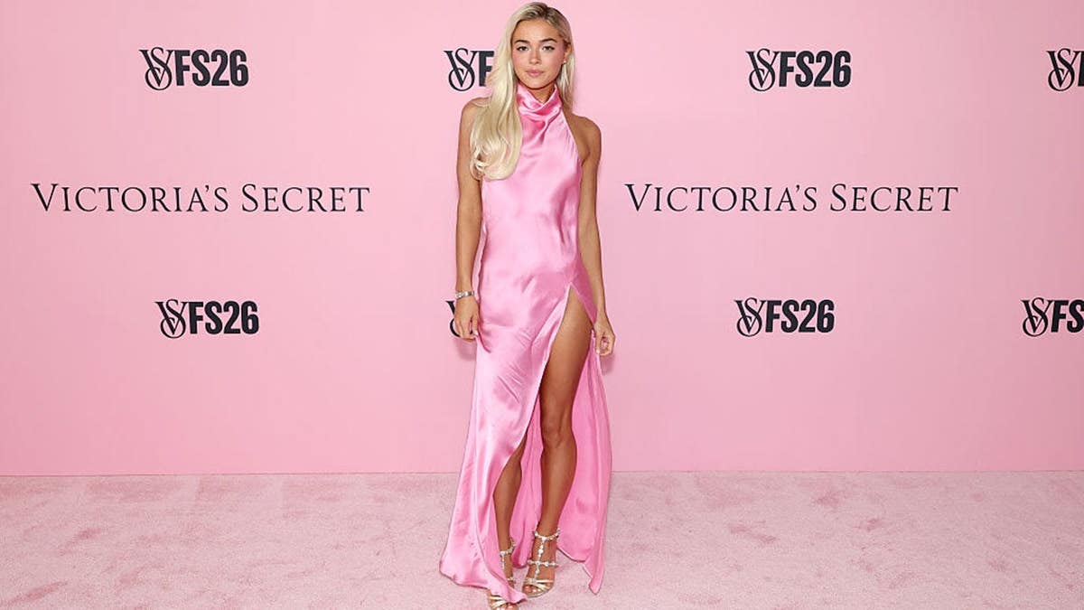 Livvy Dunne attends the Victoria's Secret Fashion Show in Los Angeles.