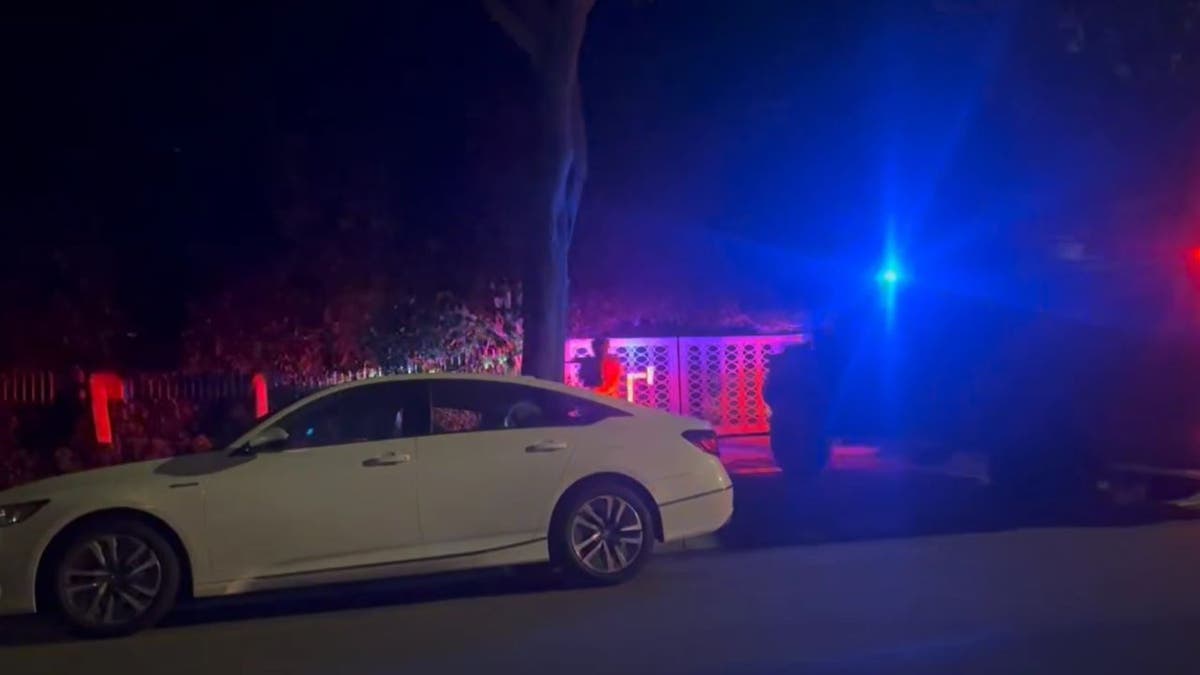 Police raid a California home