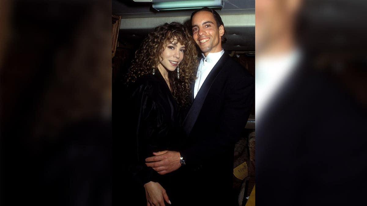 Morgan Carey and Mariah Carey