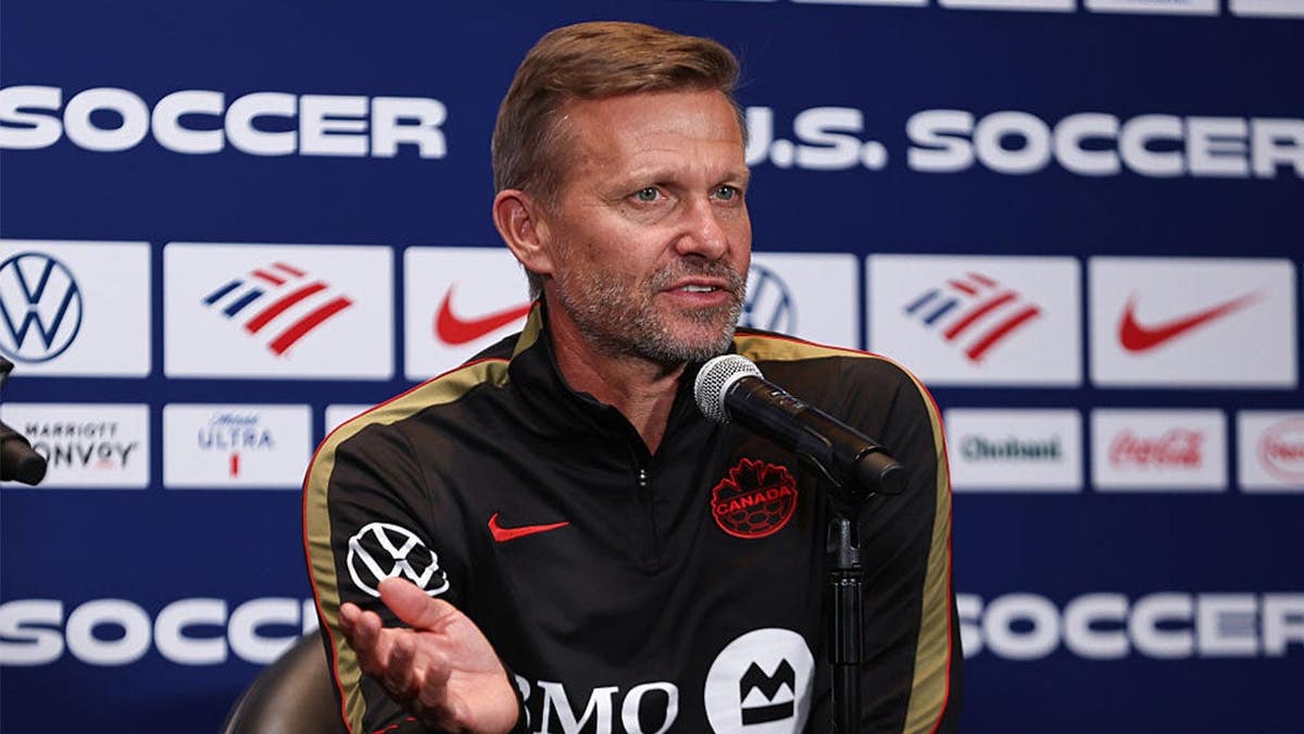 Head coach Jesse Marsch of Canada