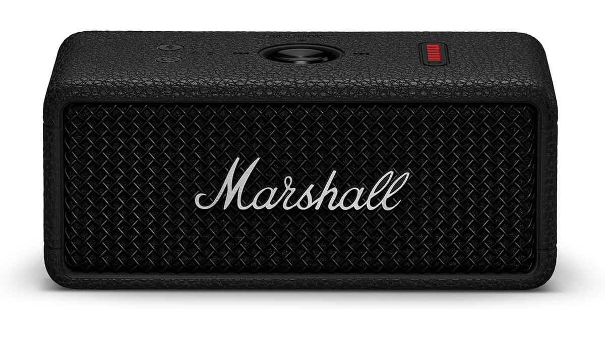The Marshall Emberton III speaker is sleek and portable.