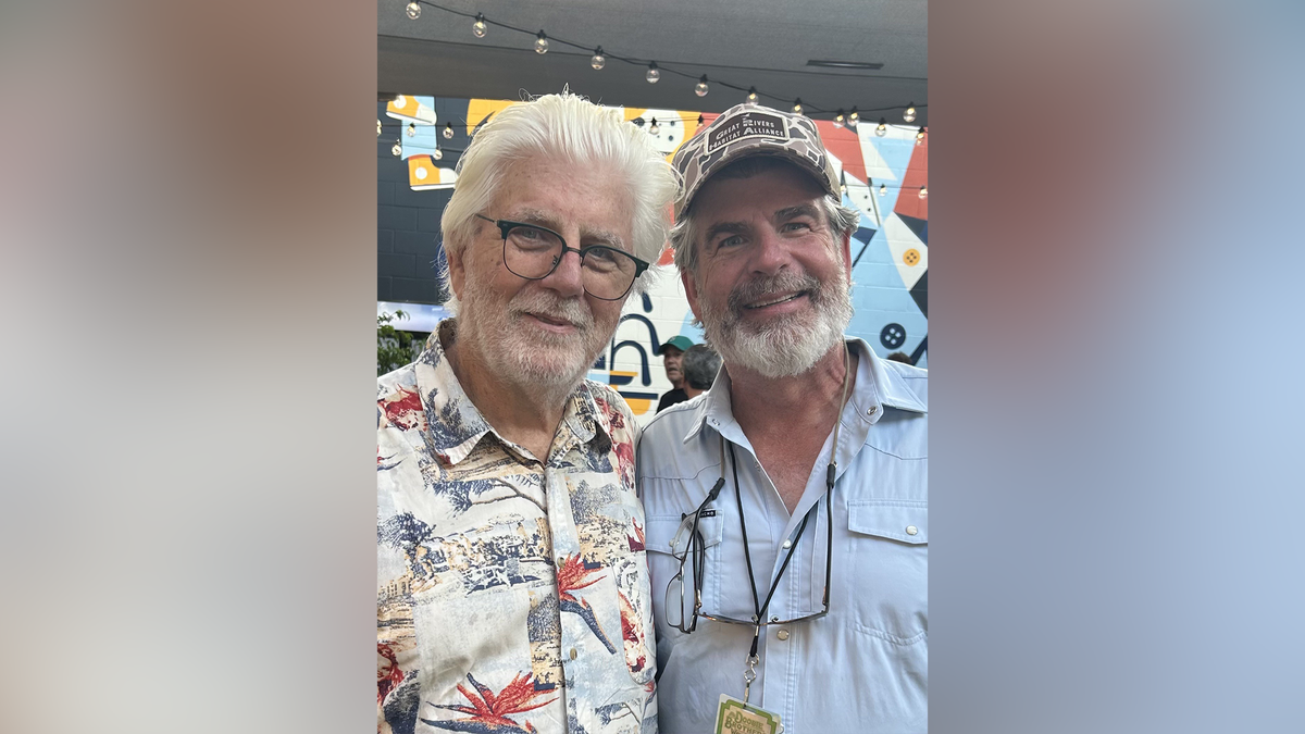Michael McDonald and son