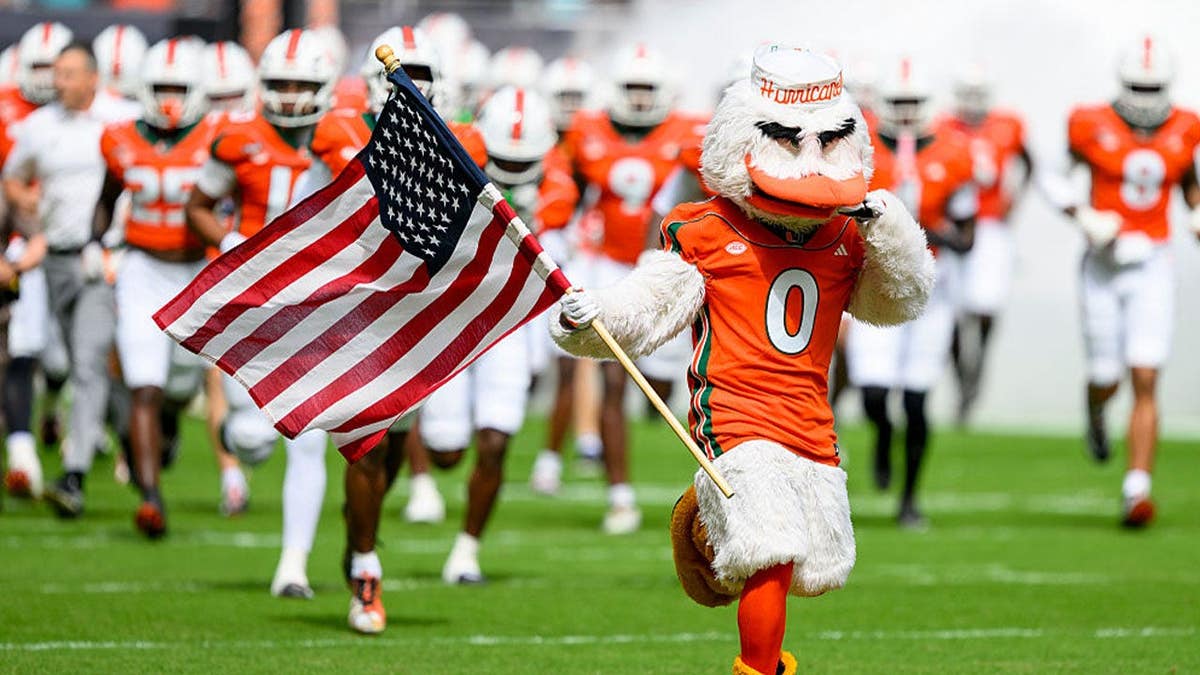 Miami Hurricanes mascot Sebastian