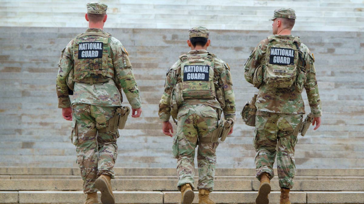 Miembros de la Guardia Nacional