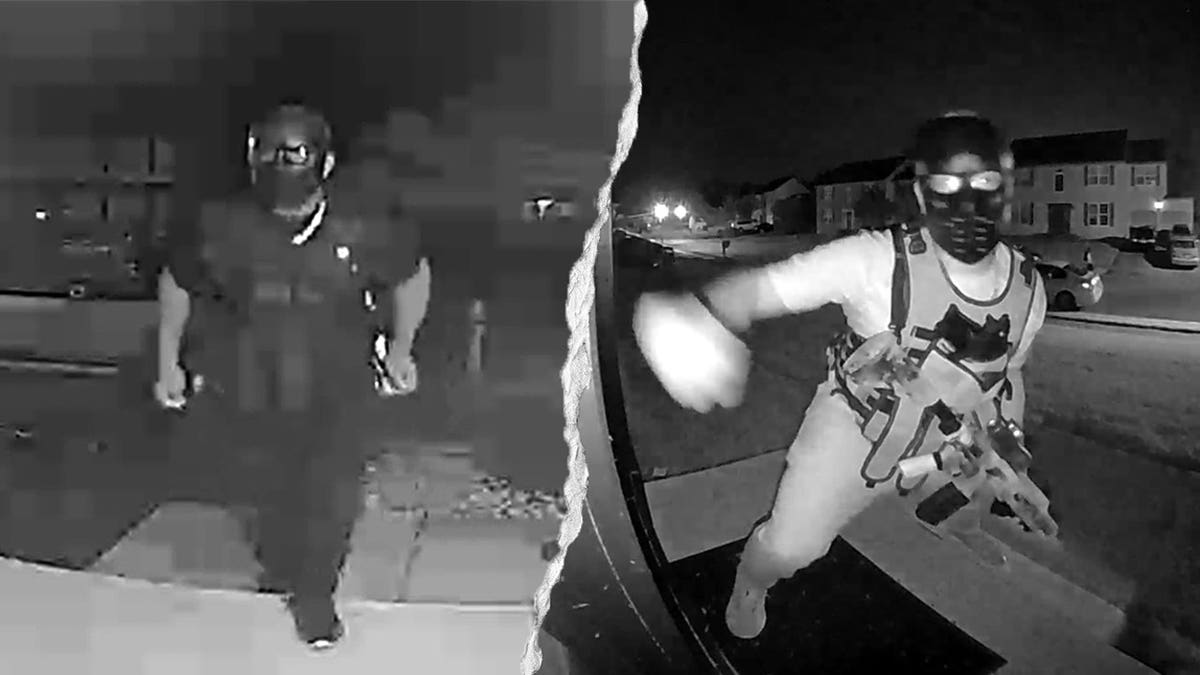 Masked individuals knocking on residents' doors in Delaware
