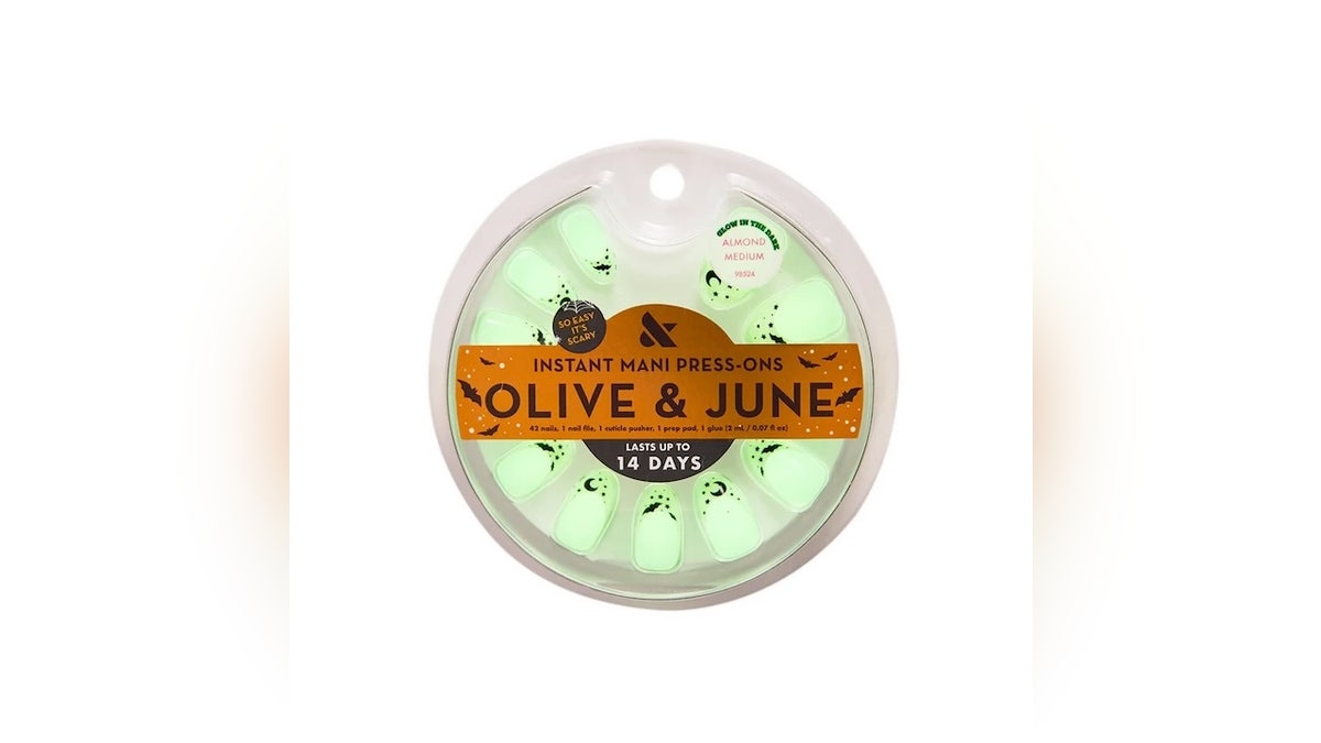 Brighten up your manicure with a glow-in-the-dark set.