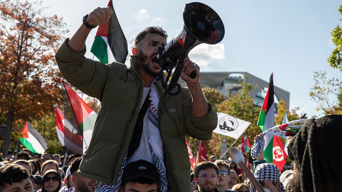 Germany: Thousands Join Pro-Palestinian Demonstration Near Berlin Chancellery