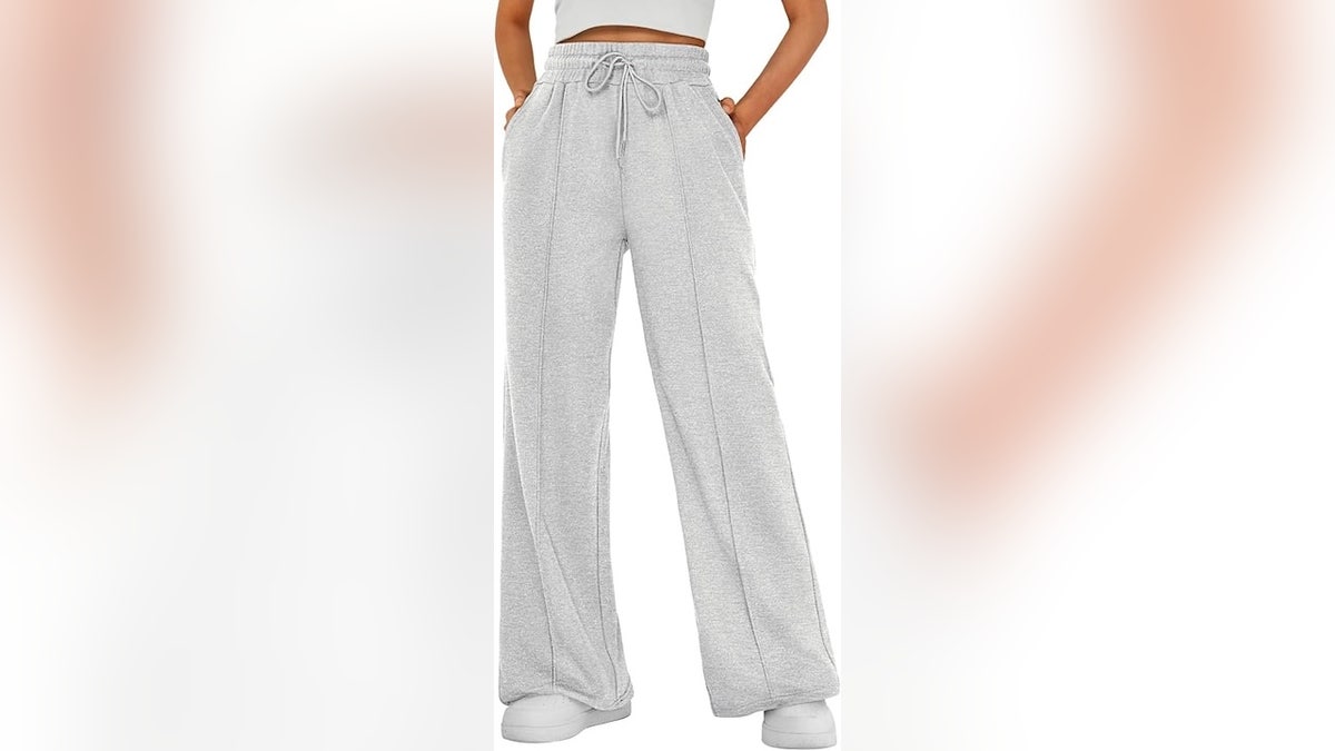 These sweatpants are cute enough to wear indoors and out.