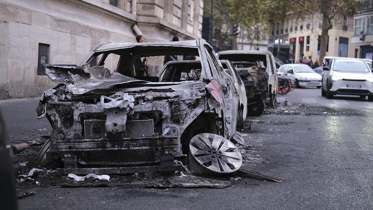 Paris riots aftermath