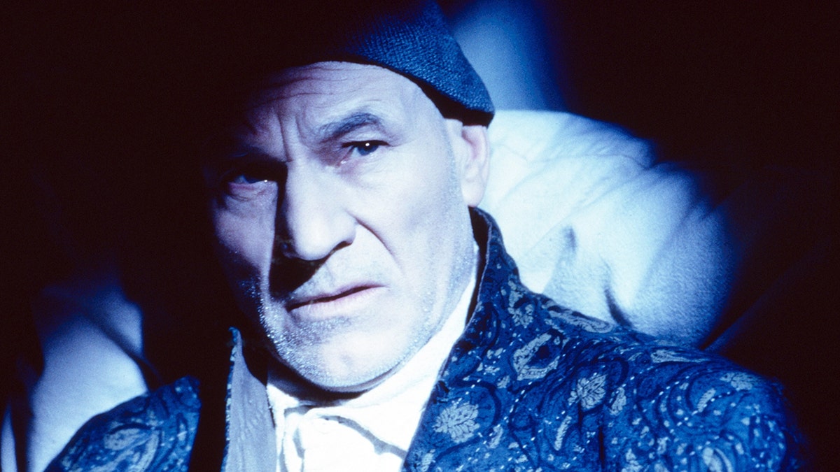 Patrick Stewart in A Christmas Carol