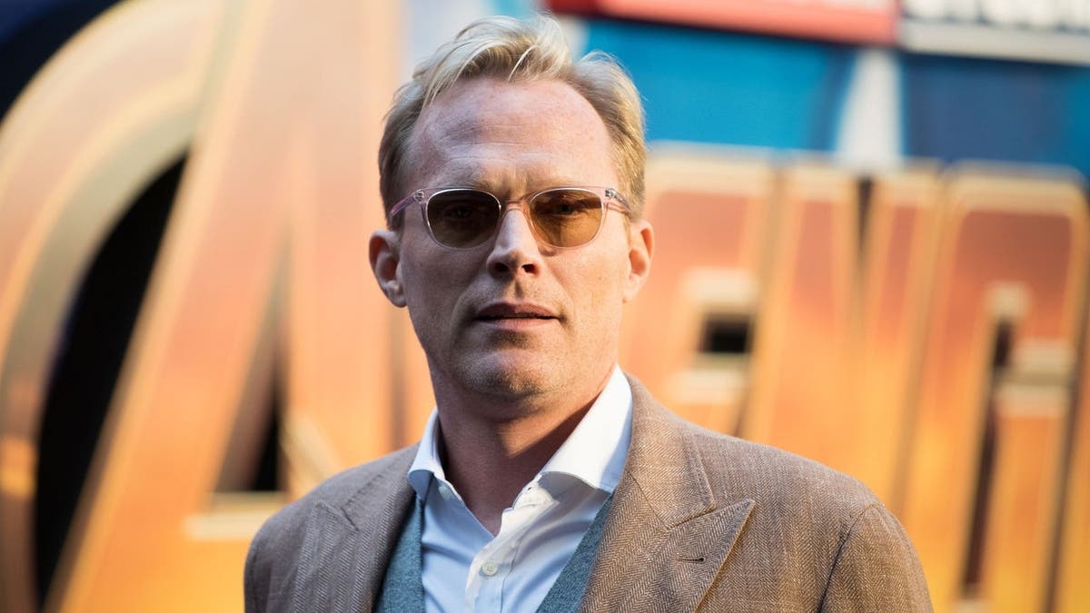 Paul Bettany attends the UK Fan Event for Avengers: Infinity War at The London Television Centre.