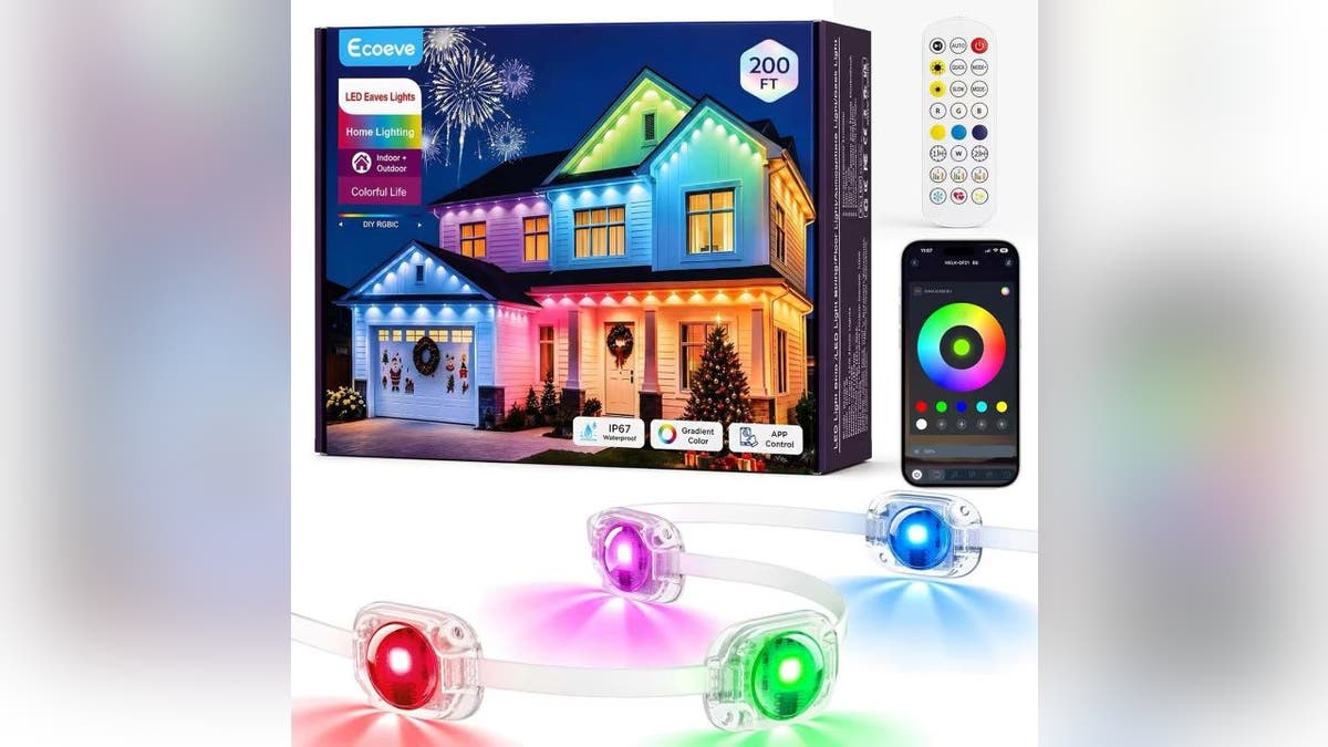 Leave these permanent outdoor lights installed between holidays.