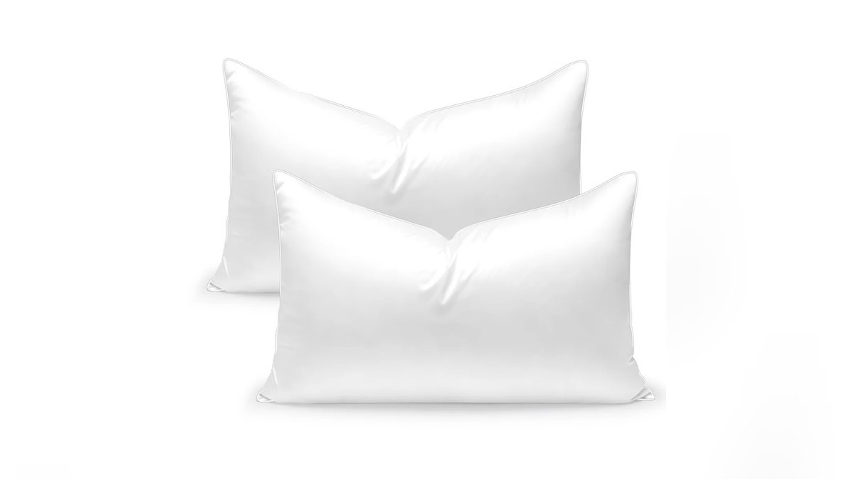 Get the loft of a down pillow without the allergies.