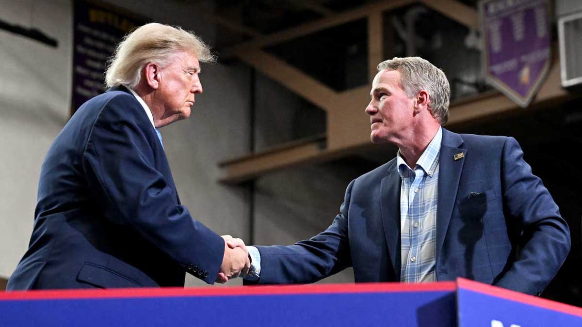 President Donald Trump and Sen. Jon Husted