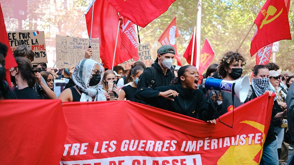 French student protests