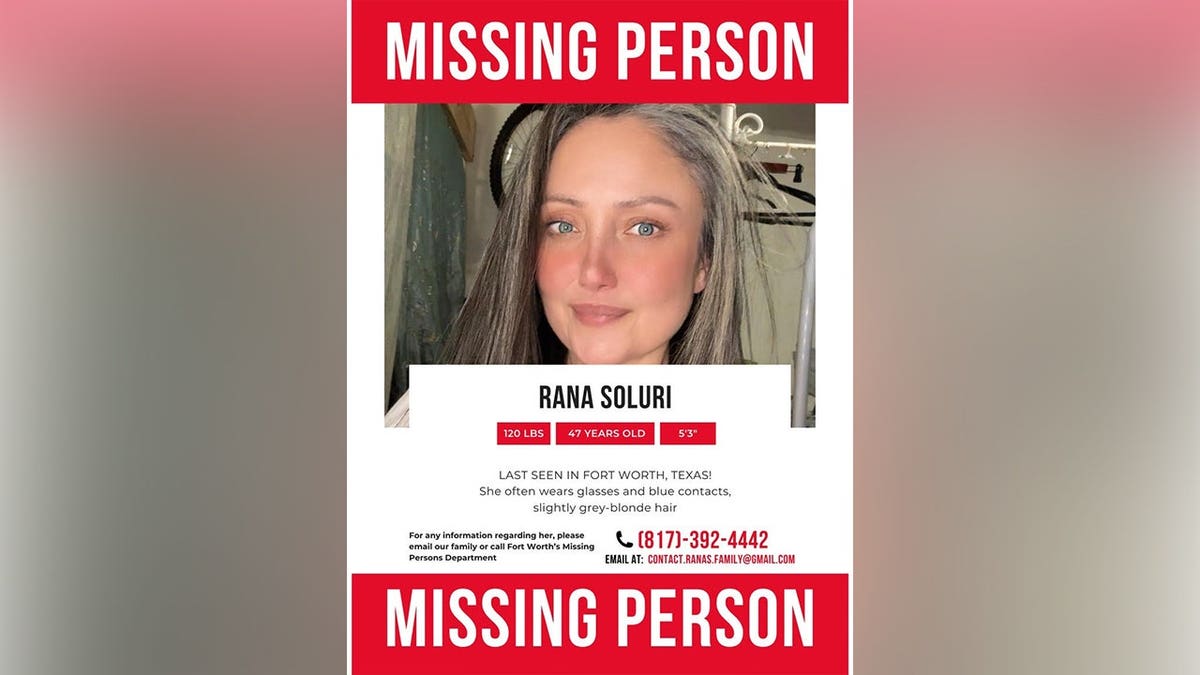 Rana Soluri's missing poster.