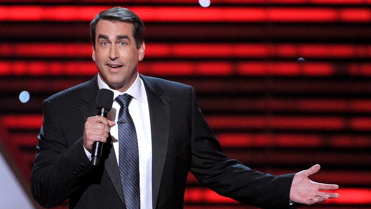 Rob Riggle speaks onstage during the 2012 ESPY Awards.