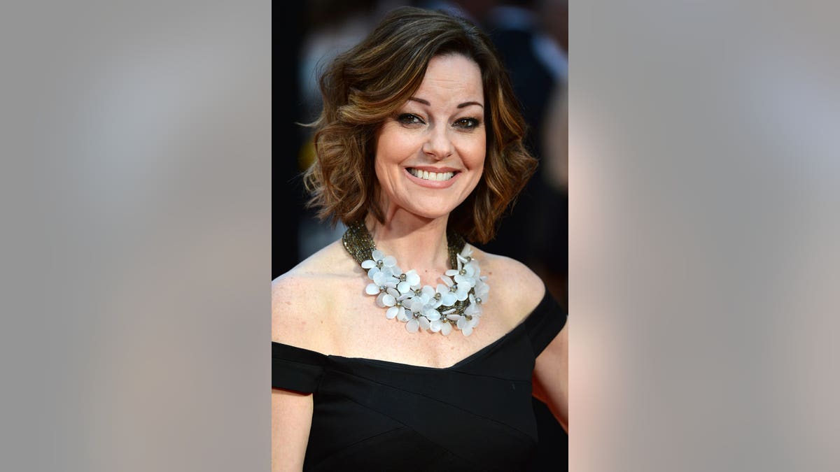 Ruthie Henshall attends The Olivier Awards at the Royal Opera House in London.