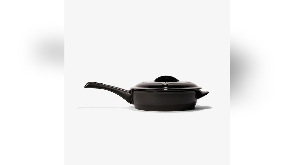 The Xtrema saute pan is slightly deeper than the traditional skillet.
