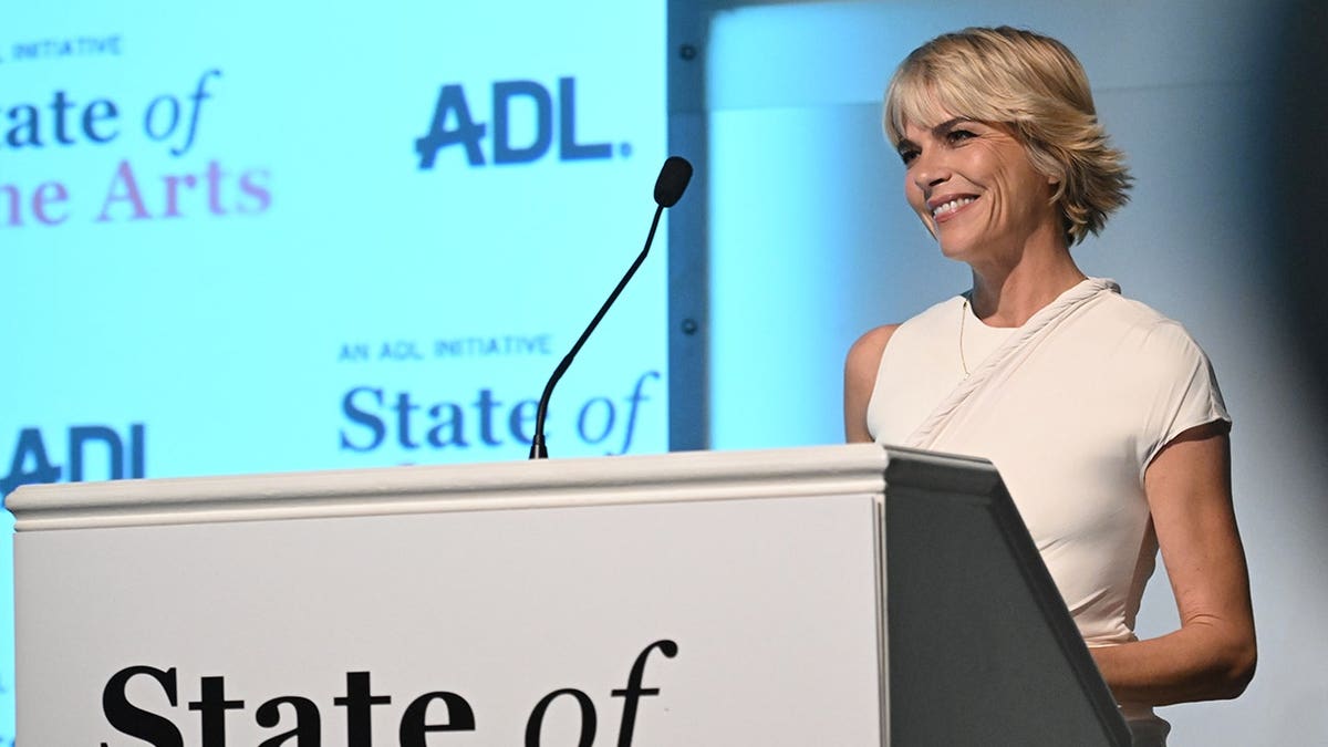 Selma Blair speaks onstage during an ADL event at The Jewish Museum in New York City.